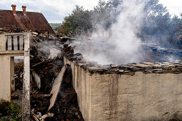 Professional Soot Cleanup technician working in Clear Lake, MN